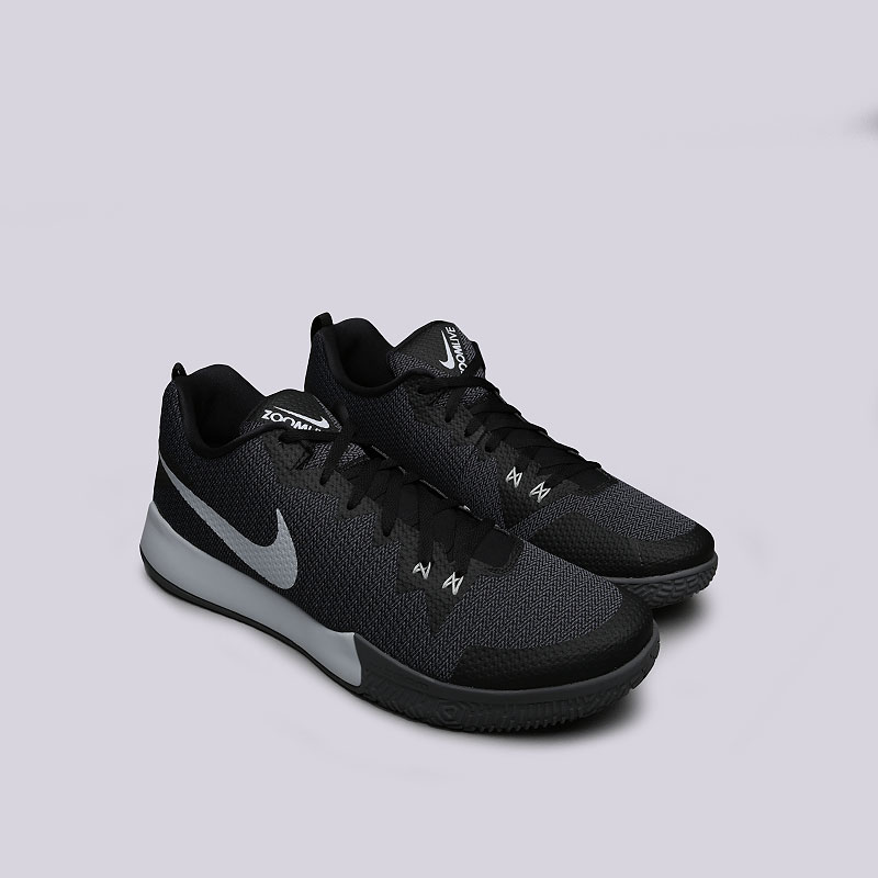 мужские черные баскетбольные кроссовки Nike Zoom Live II AH7566-003 - цена, описание, фото 2